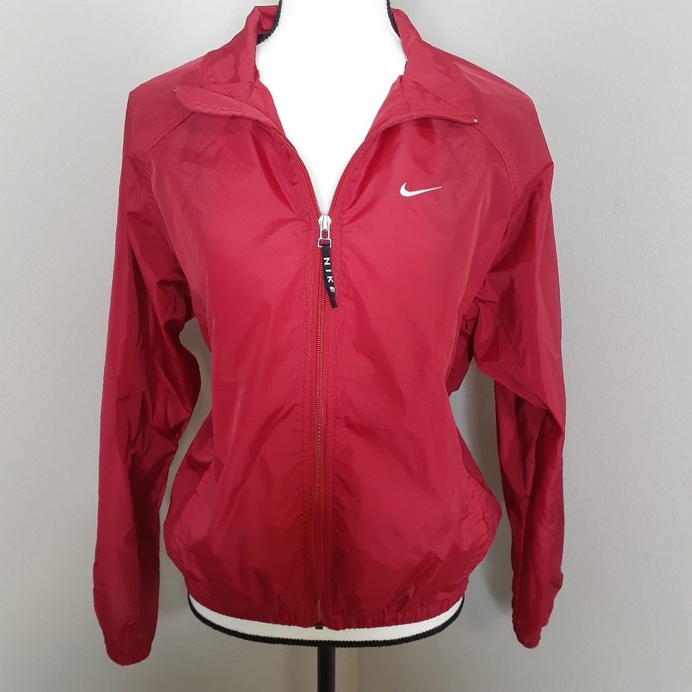 NEW Nike Red jacket windbreaker Size S